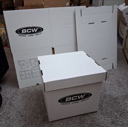 Brand New BCW Vinyl Record Storage boxes