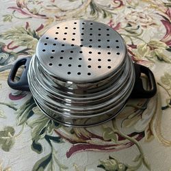 Steamer Basket Usable In Different Sizes Of Pots