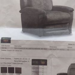 Lazboy Luxury Left Power Recliner 
