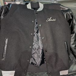 Amiri Bones Varsity Jacket Like Brand New