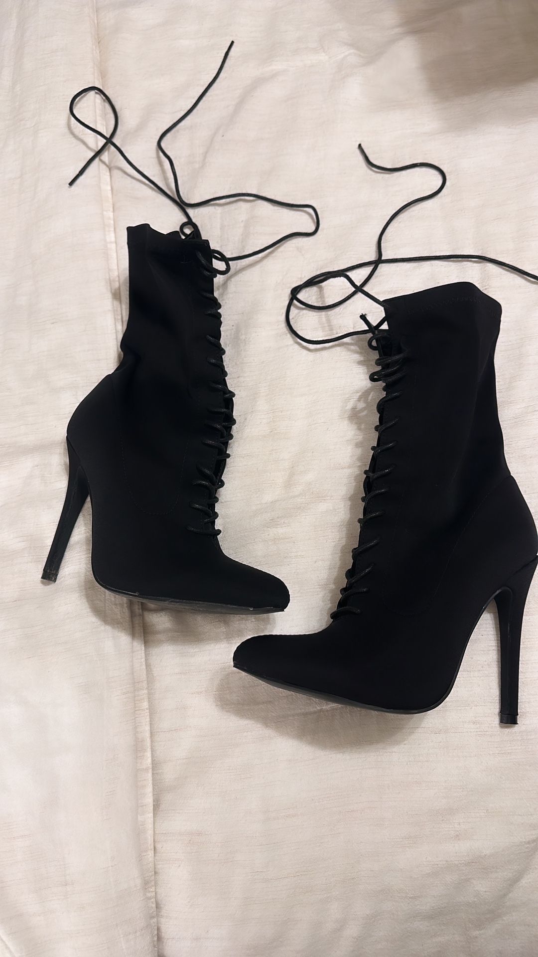 Black Booties Size 5 