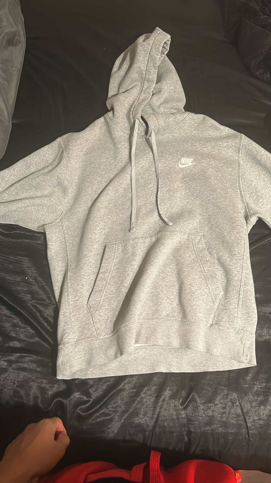 gray Nike sweater small