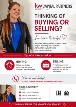 ISO of a Realtor? Contact me!