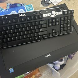 Dell Wireless Keyboard And Computer Cannon Printer Never Used 