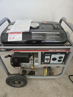 3500 watt generator& 2250 watt