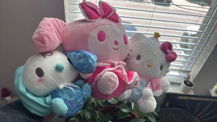 SANRIO! Hello kitty, Milk, My Melodie. Sanrio License.