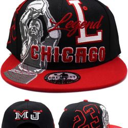 Chicago MJ 23 Flat Brim Hat