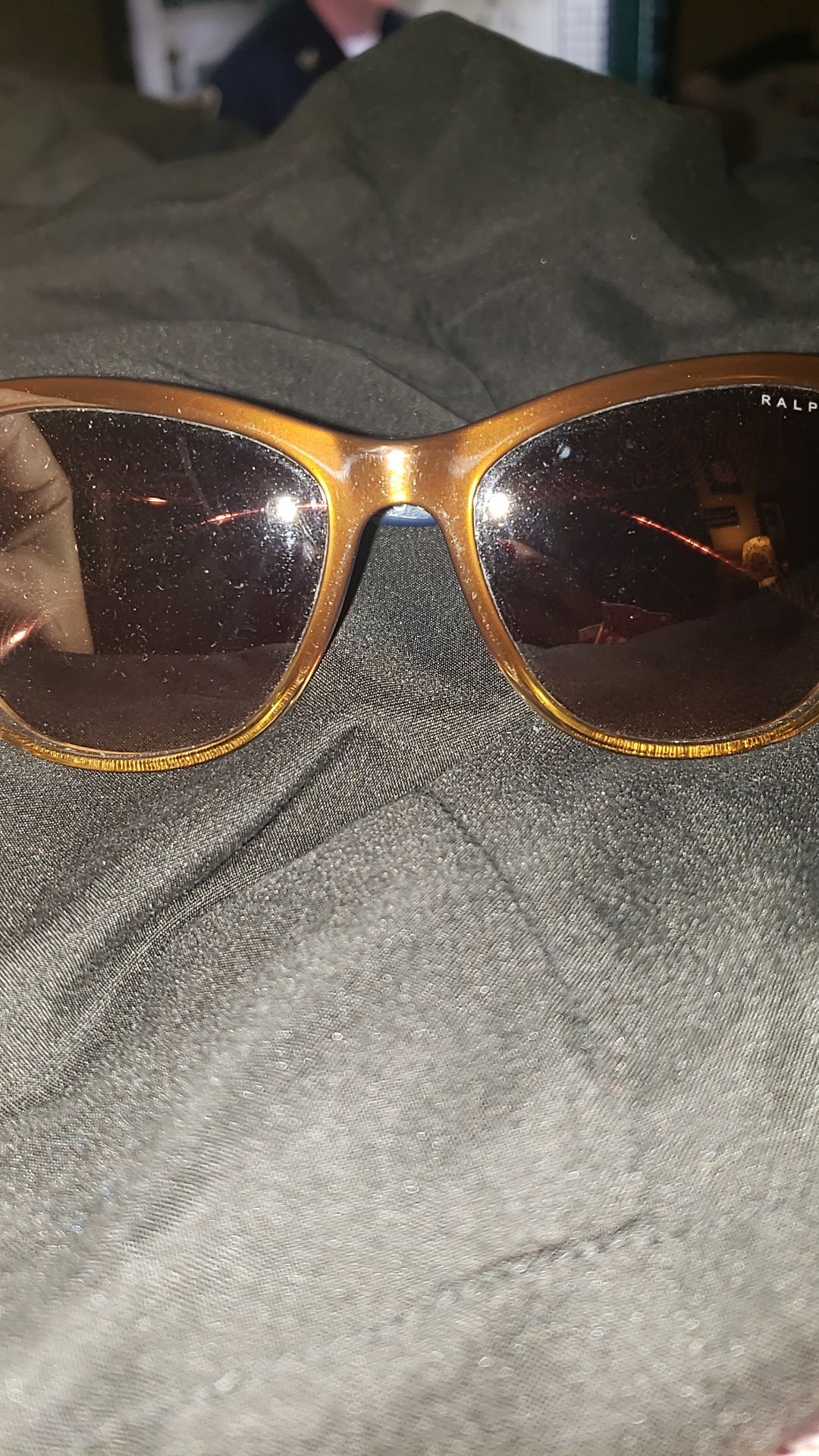 Ralph Lauren Navy/Tan Sunglasses