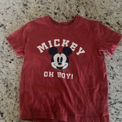 Disney jumping beans size 4T Mickey Mouse T shirt