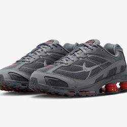 Men’s Nike Shox Ride 2 'Smoke Grey University Red