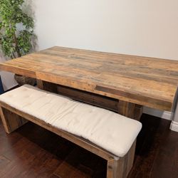 West Elm Reclaimed Wood Dining Table