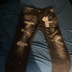 purple jeans size 36