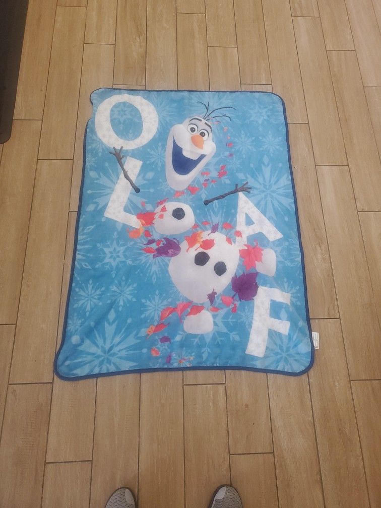 Olaf Frozen Fleece Blanket 4x3