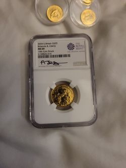 1/4 GOLD BRITANNIA 2024