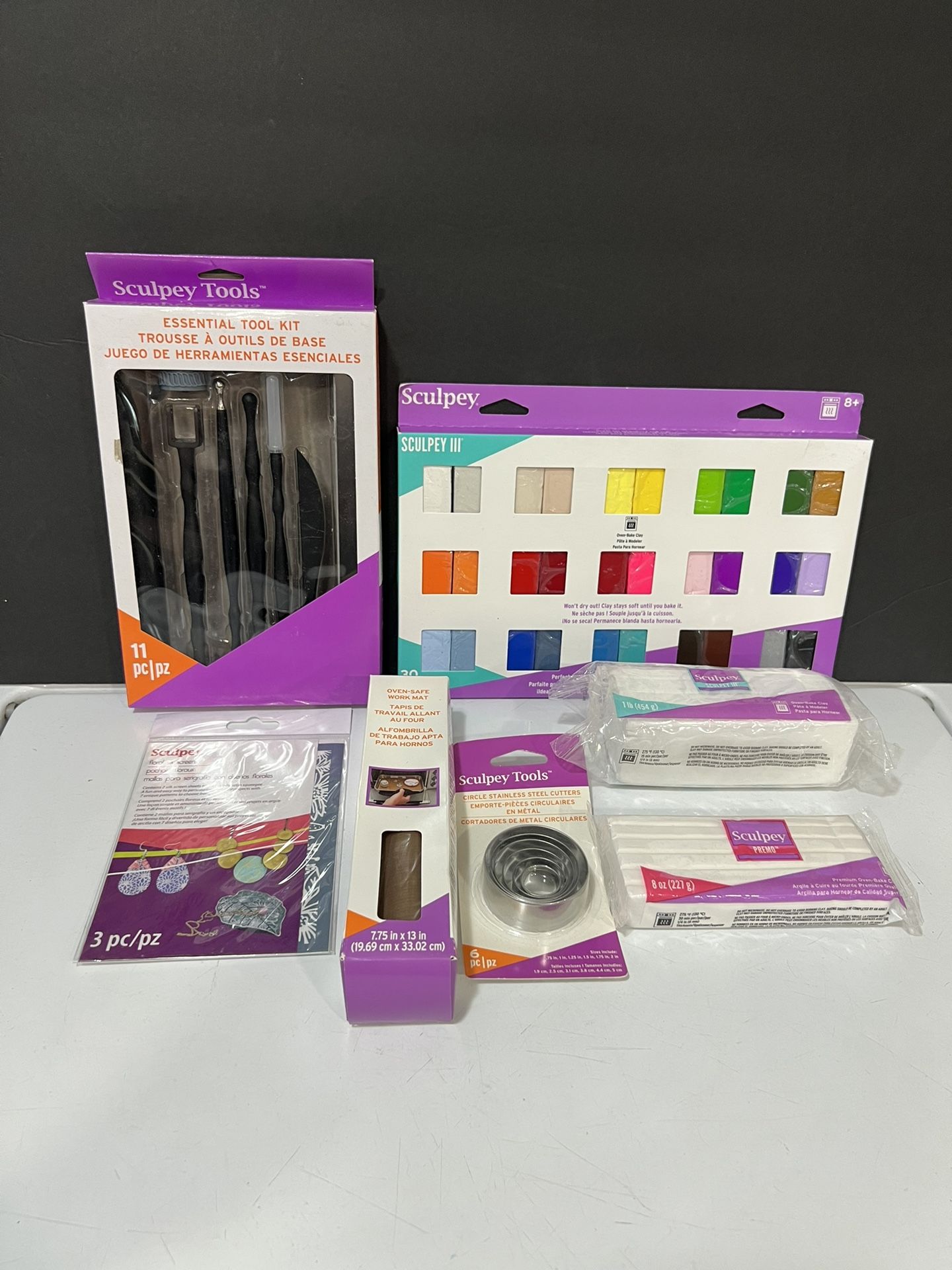 All NEW Sculpey Polymer Clay Bundle 