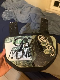 cash Money Battle Backplate Full Side Never Used
