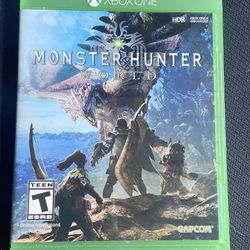 Monster Hunter World For XBox One