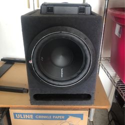 Subwoofer And Amplifier 