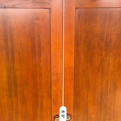 Free Wood Cabinets / Shelves - Must Pick Up Today