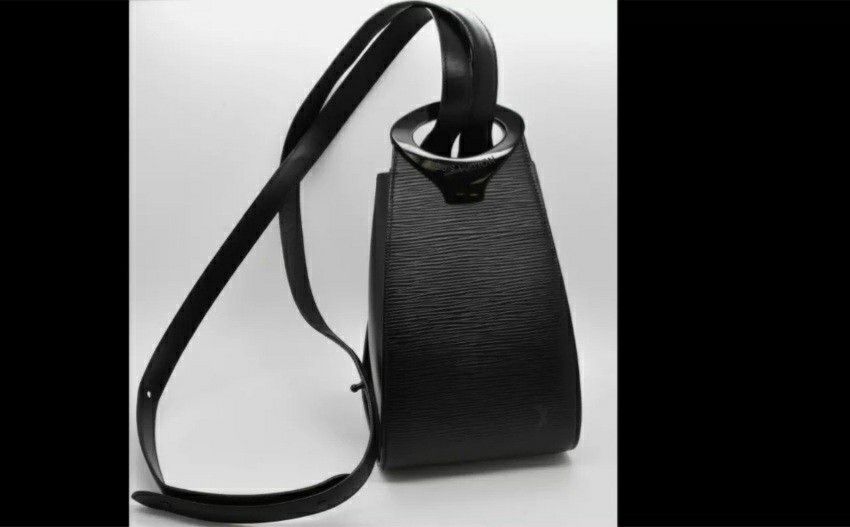 Louis Vuitton Black Epi Leather Minuit Bag