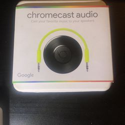 Chromecast Audio Great Condition 