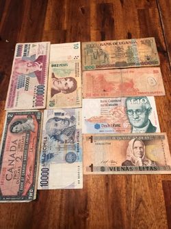 Vintage currency