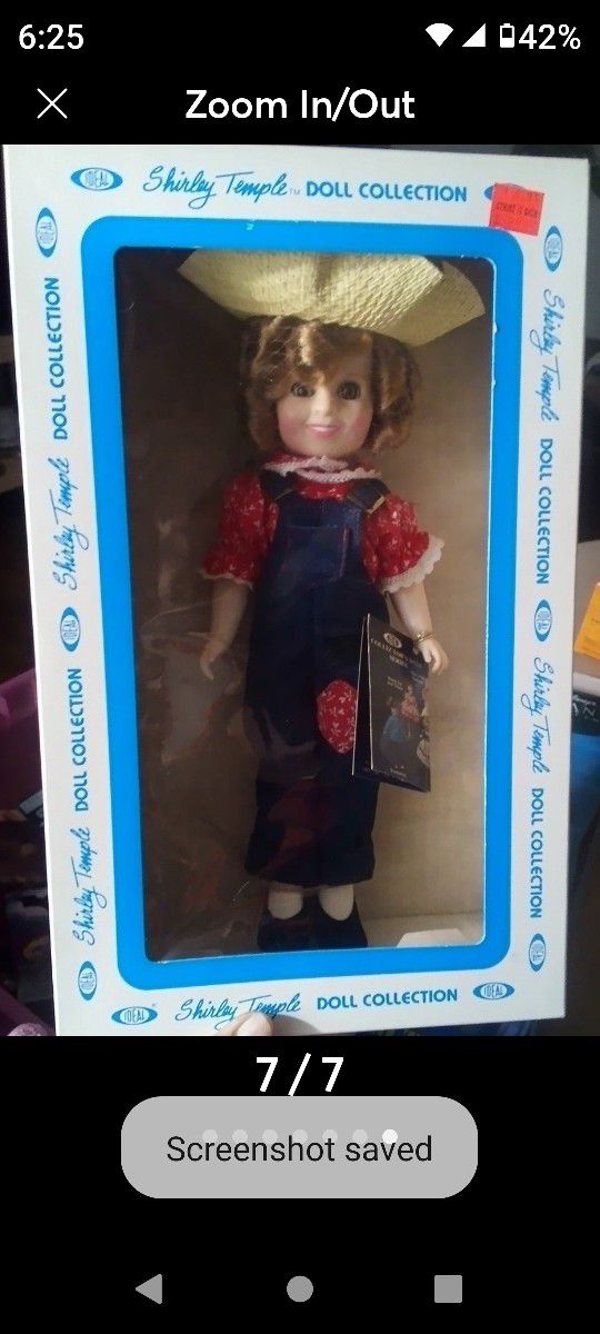  Vintage Shirley Temple Doll