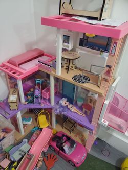 Barbie Dreamhouse with Accessories and Dolls