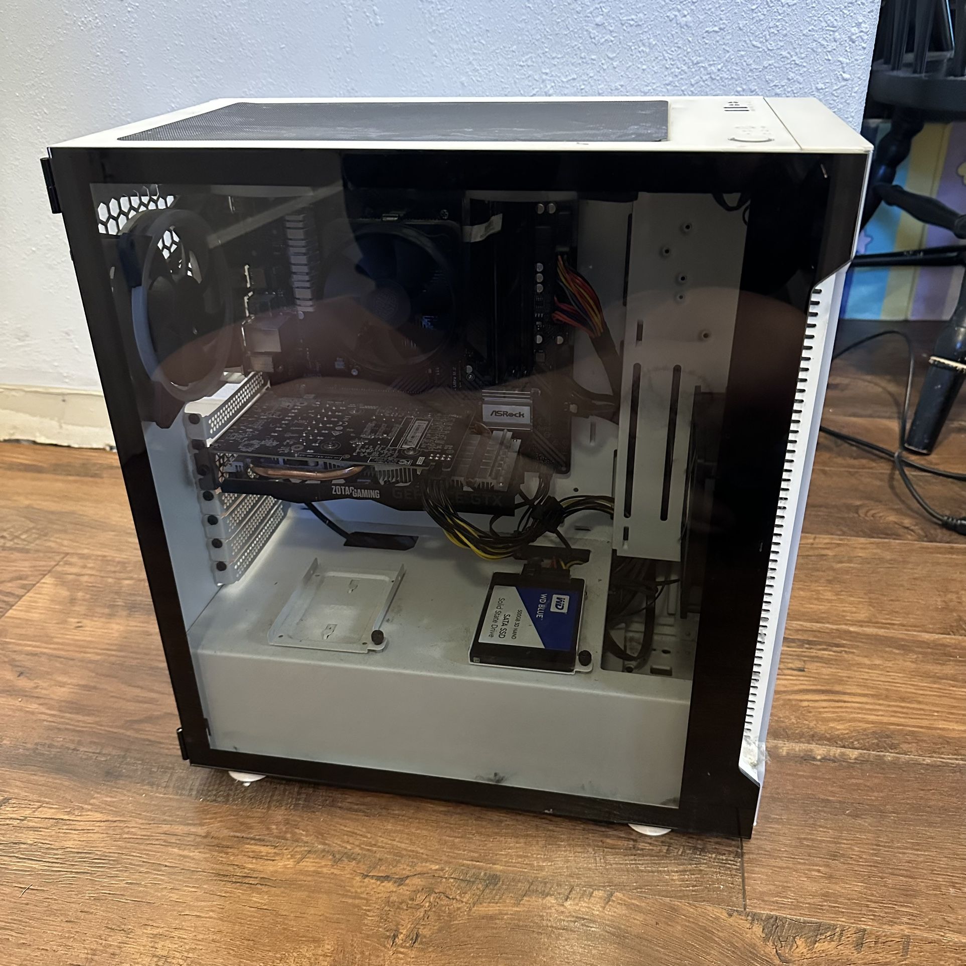 Skytech PC Computer and Acer Monitor