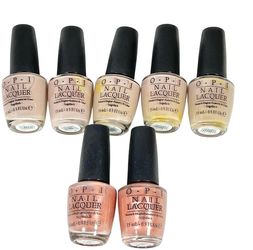 OPI Nail Lacquer Lot 7 Hands Off My Kielbasa Bronze Tickle My Francey Nude 0.5oz