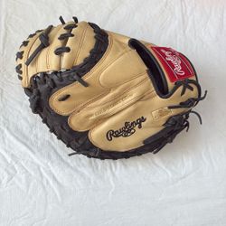 2018 Rawlings Right Hand Throw Catcher's Gold Glove Elite Baseball Glove 33" (Used)
