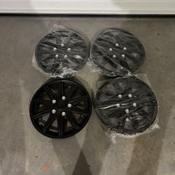 Black Cover For Wheels Size 15