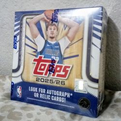 2025-2026 Topps Basketball Mega Box $50