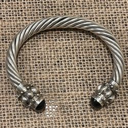 Sterling Silver Braided Bracelet
