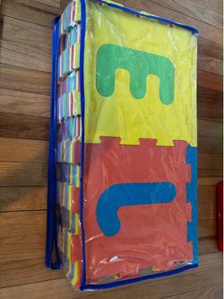 Free ABC baby floor mat
