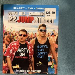 DVD Used product no issues 22 Jump Street movie suns out