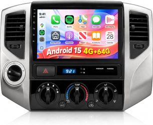 Rimoody 4G+64G Android 15 Car Stereo Radio for Toyota Tacoma 2005-2015