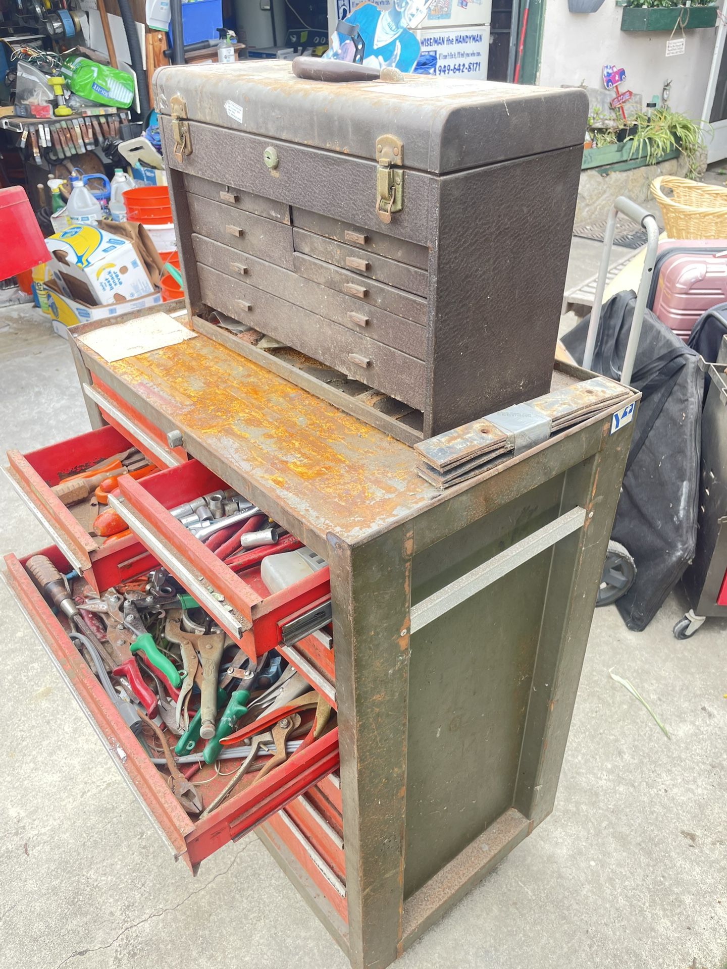 Tool Box Full Of Tools. 