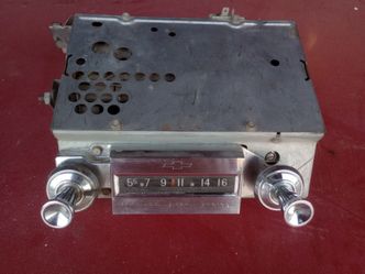 1962 impala radio
