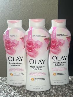 Olay rose water n nectar bodywash set