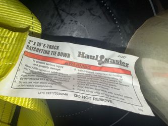Haul master2-‘16 ratchet tiedown strap