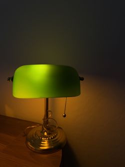 Vintage Bankers Lamp