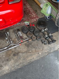 Workout Weights and Bars