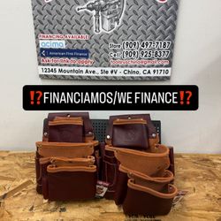 5062 OCCIDENTAL LEATHER 4Pouch Pro Fastener Bag(EACH)**(FINANCIAMOS/WE FINANCE)**