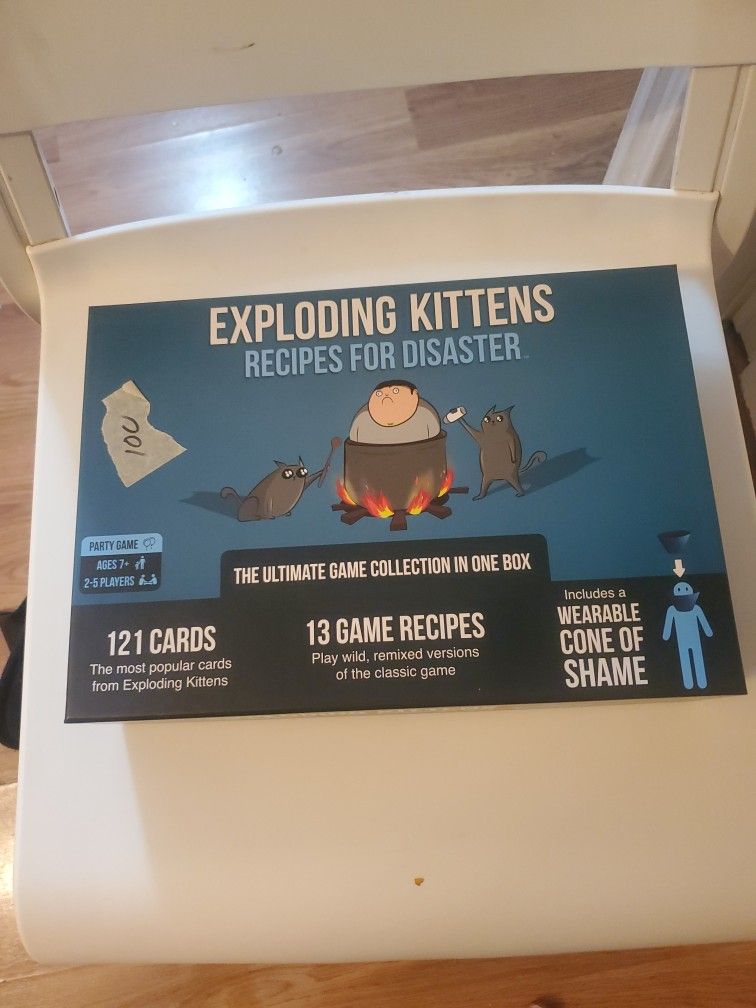 Exploding kittens Recipes for Disaster
