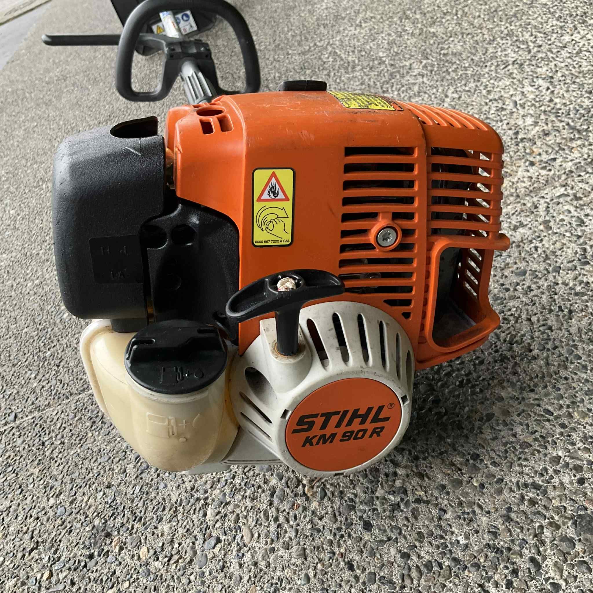 Stihl KM90R Gas Powered Kombi w/BF KM Tiller Mini Cultivator Attachment