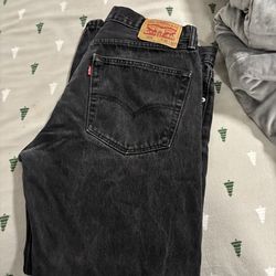 Black Levi jeans