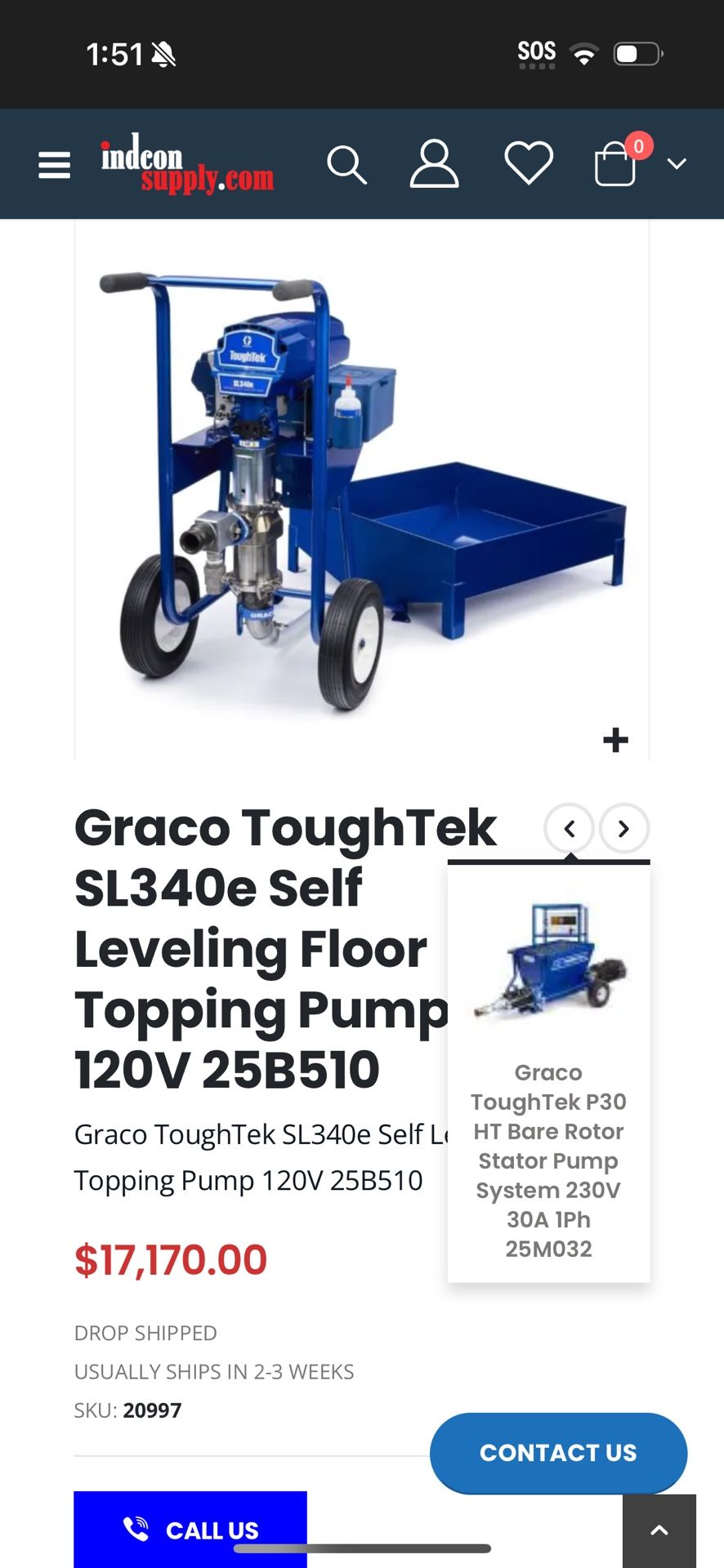 Sl340e Self Leavling Pump