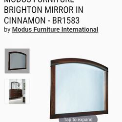 Lg. Mirror, MODUS FURNITURE, BRIGHTON DRS. MIRROR BR1583