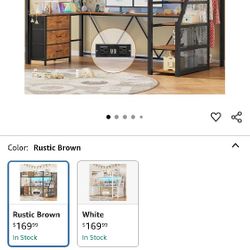 Twin Bed Frame With Stairs And Storage Still In Box